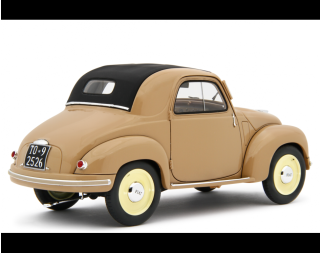 Fiat 500C Topolino 1949 Beige Laudoracing 1:18 Resinemodell (Türen, Motorhaube... nicht zu öffnen!)